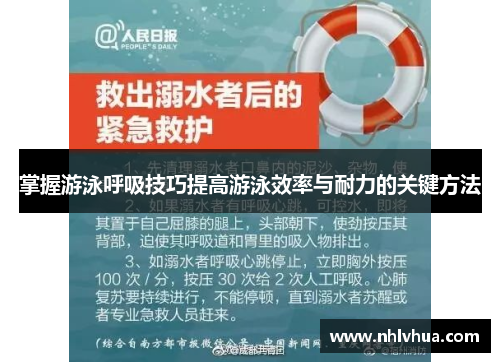 掌握游泳呼吸技巧提高游泳效率与耐力的关键方法